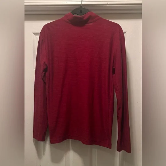 Nike Red Long Sleeve Men's Shirt - Picture 4 of 4